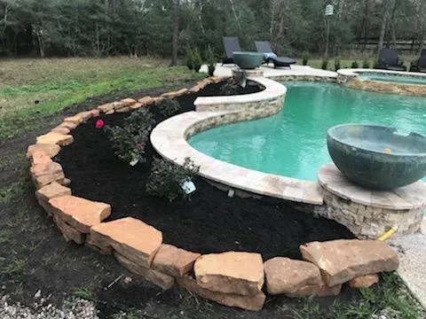 Custom lawn mowing service near you in Willis, TX by WildKat Lawn Service