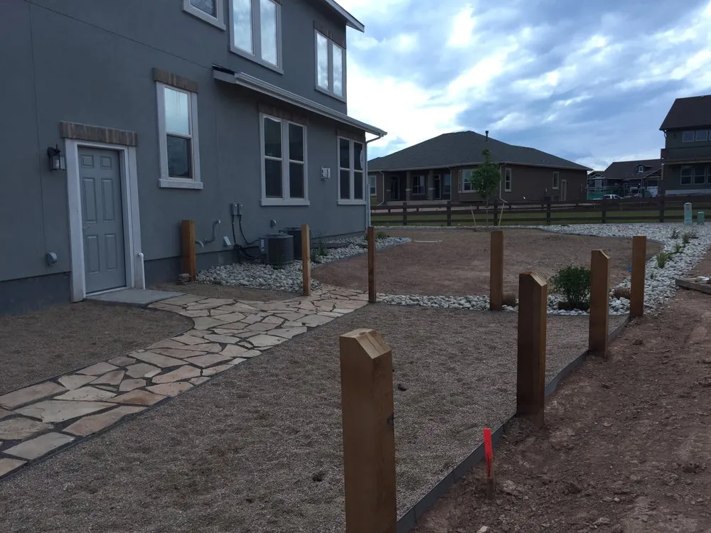 Custom lawn mowing service with custom design across Loveland, CO - Wildscaping Unlimited