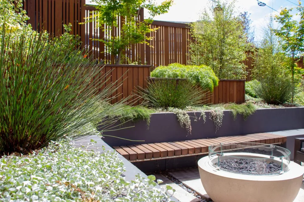 Custom landscape installation in Berkeley, CA by Wildwood Landscapes