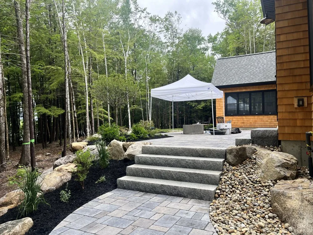 Expert garden landscaping for residential properties across Windham, ME - WildWood Properties