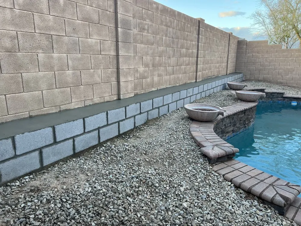 Professional garden landscaping for homes in El Mirage, AZ by Wilfer Natural Landscape