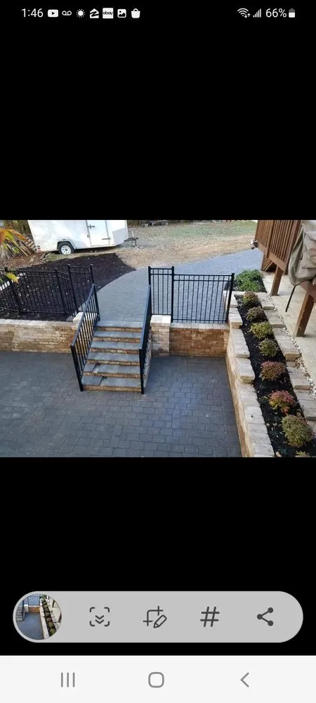 Top-rated garden landscaping in Williamsburg, VA by Wiliiamsburg Retaining Construction Landscaping