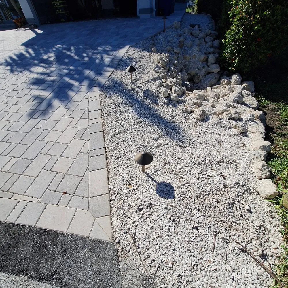 Local landscape installation in North Fort Myers, FL by Wilkinson Landscaping