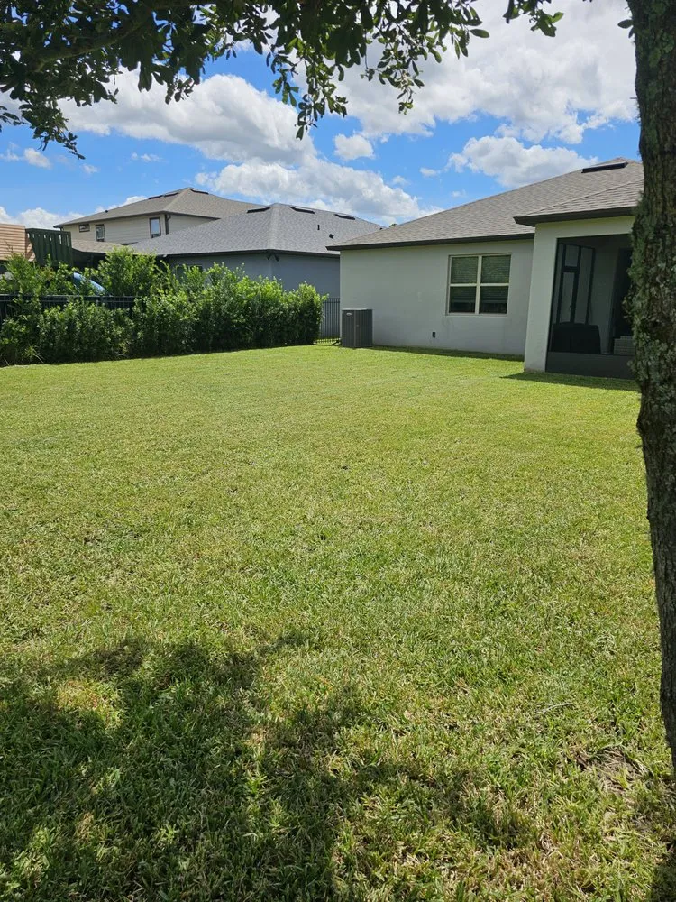 Custom garden landscaping in Clermont, FL by Will & Sons Lawncare