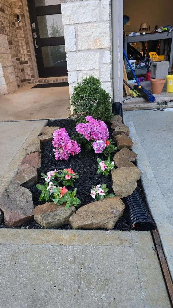 Trusted landscape design for residential properties in Katy, TX by Will Cut It