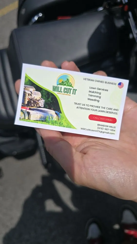 Local landscaping services near you across Katy, TX - Will Cut It