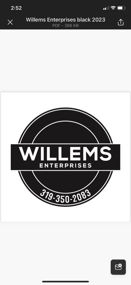 Local landscaping services experts serving Cedar Rapids, IA - Willems Enterprises