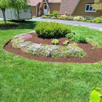 Affordable landscape design for residential properties in Sutton, NH by Willett's Forest & Property Maintenance