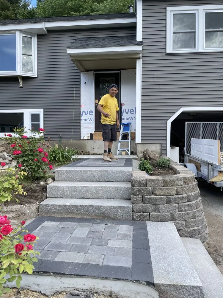 Professional landscape installation near you across Nashua, NH - William and Sons Landscaping