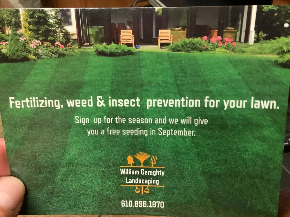 Professional landscape design for beautiful yards across Ardmore, PA - William Geraghty Landscaping