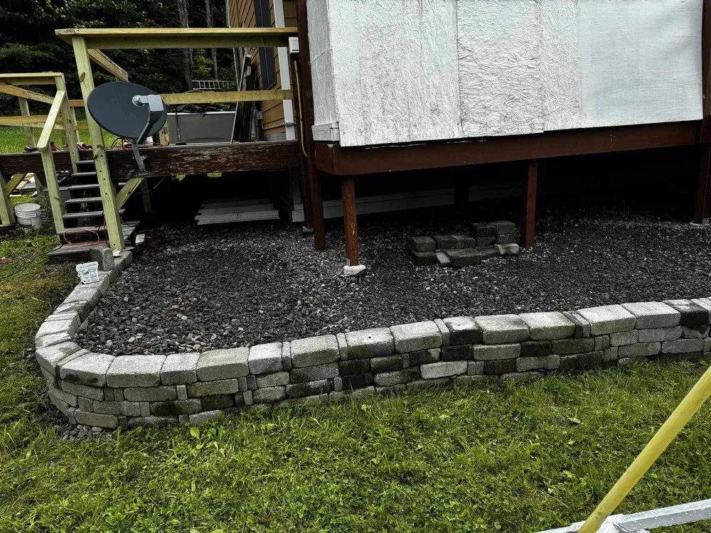 Expert garden landscaping in Bradford, VT by Williams and Sons Handy Man