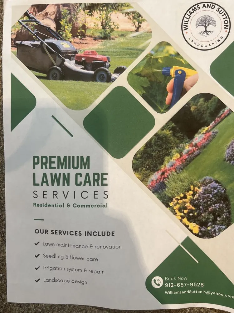 Trusted lawn care service for homes across Pooler, GA - Williams and Sutton Landscape