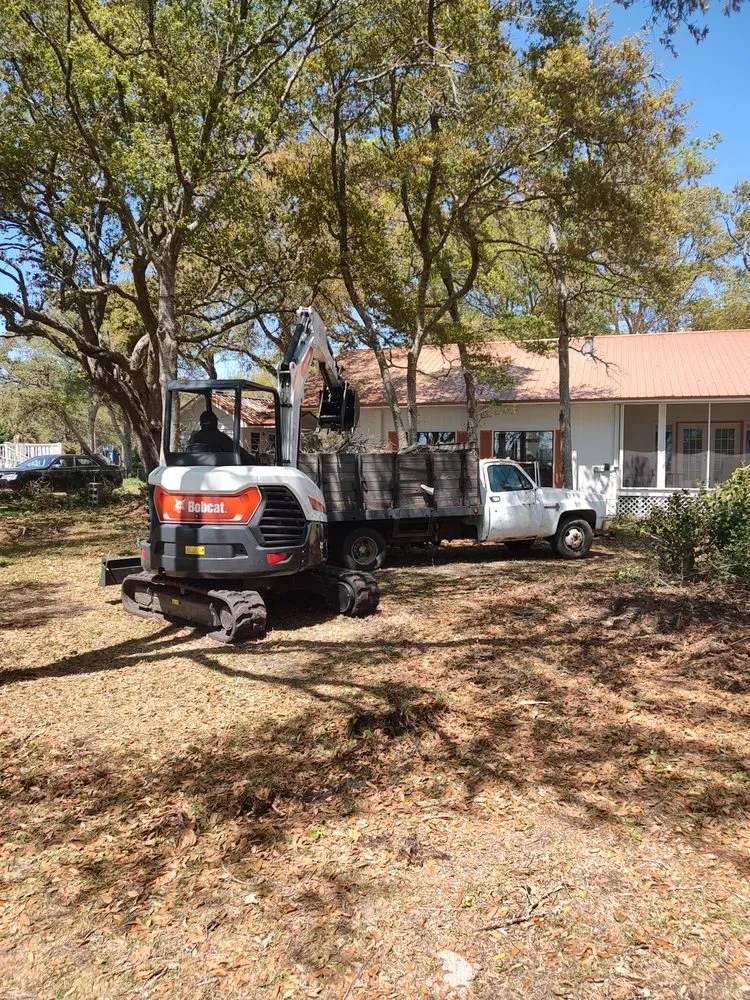 Affordable yard cleanup service in Longwood, NC by Williams Cleaning Service