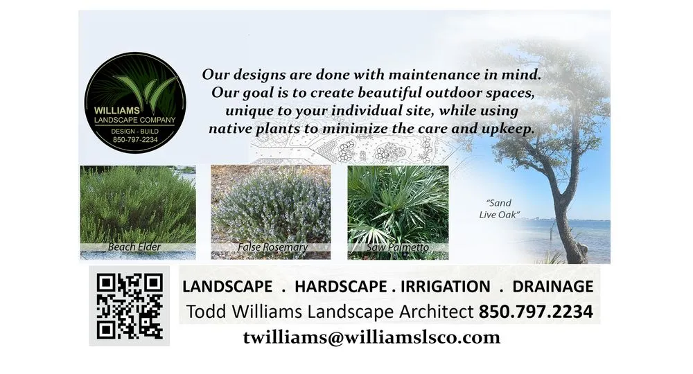 Custom yard maintenance with custom design across Gulf Breeze, FL - Williams Landscape