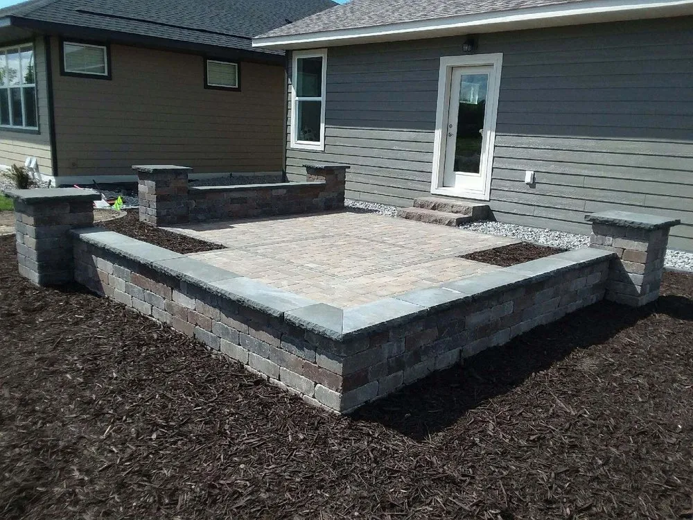 Custom outdoor landscaping for outdoor upgrades in East Bethel, MN by Williams Landscaping