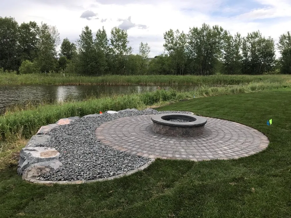 Custom outdoor landscaping in East Bethel, MN by Williams Landscaping
