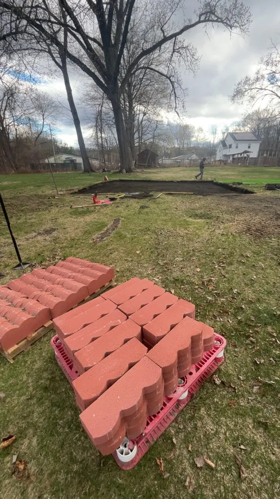 Custom lawn mowing service for year-round maintenance in Hurley, NY by Williams Landscaping