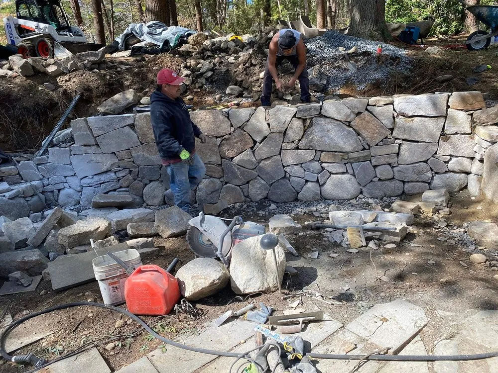 Reliable landscape installation for homes across Waltham, MA - William's Landscaping