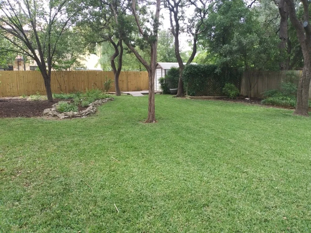 Custom landscape design in Round Rock, TX by Williams Lawn Care ATX