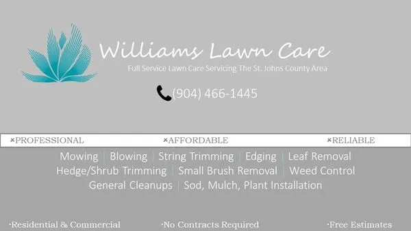 Williams Lawn Care Logo