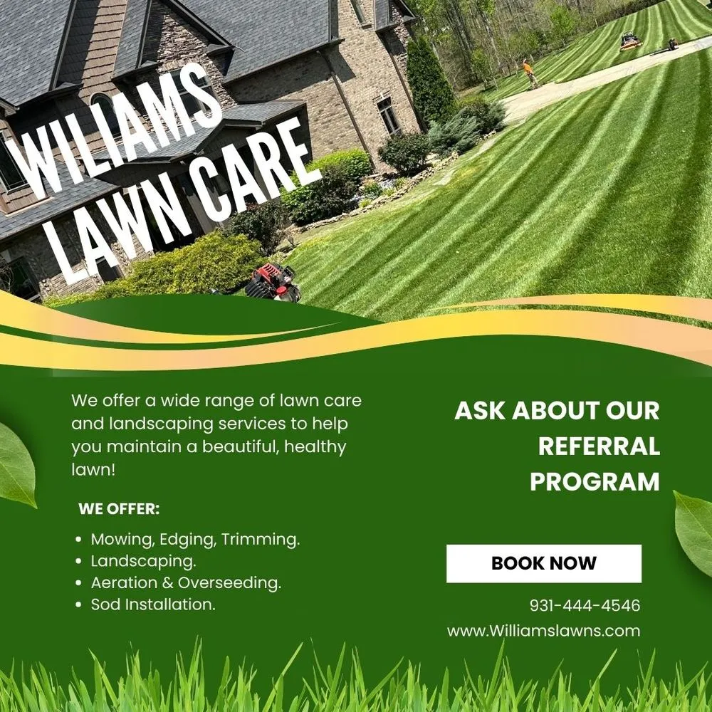 Top-rated residential landscaping experts serving Clarksville, TN - Williams Lawncare & Landscaping