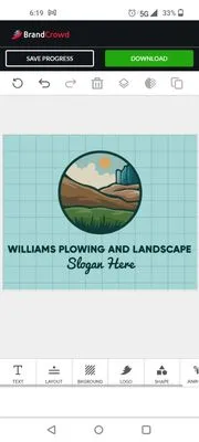 Williams Plowing and Landscape Logo