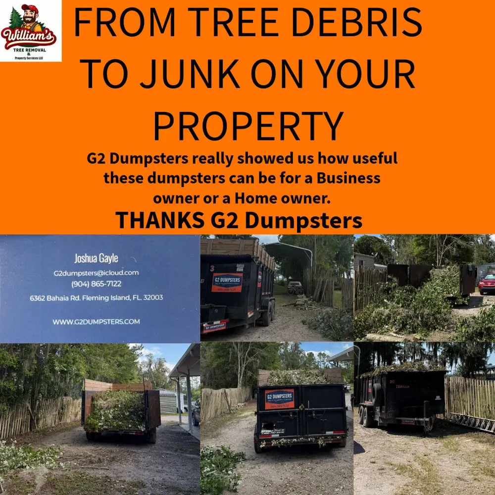 Professional yard cleanup service in Starke, FL - William’s Tree Removal & Property Services