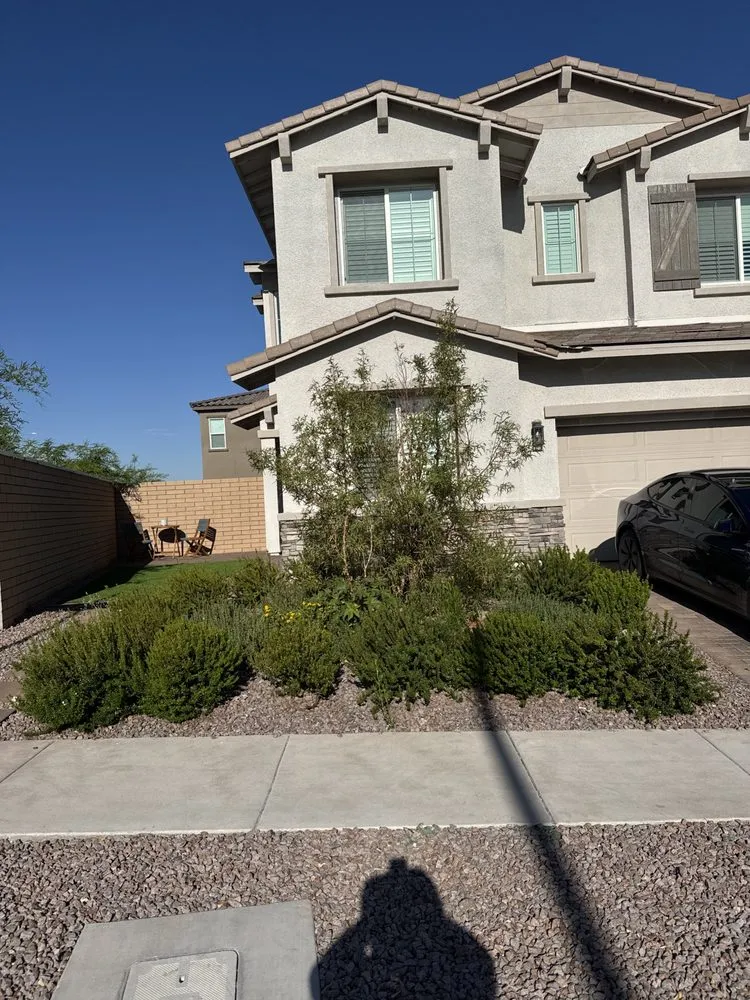 Custom garden landscaping for homes across Henderson, NV - Williams Yard Maintenance & Solutions
