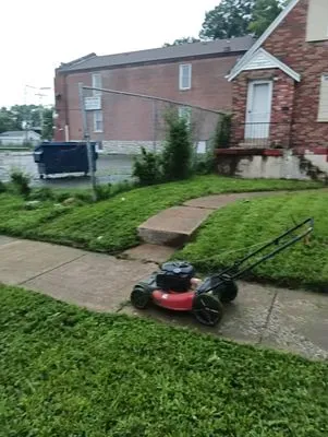 Willie and Laquita Lawn Care Logo