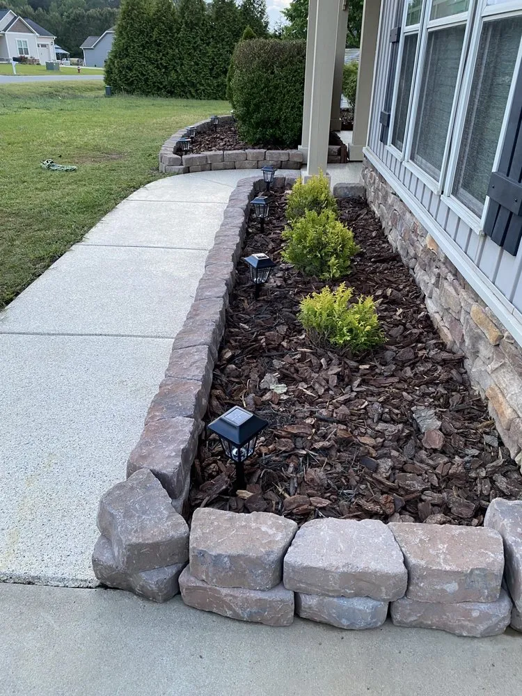 Affordable yard cleanup service for residential properties in Princeton, NC by Willoughby Brothers Landscaping
