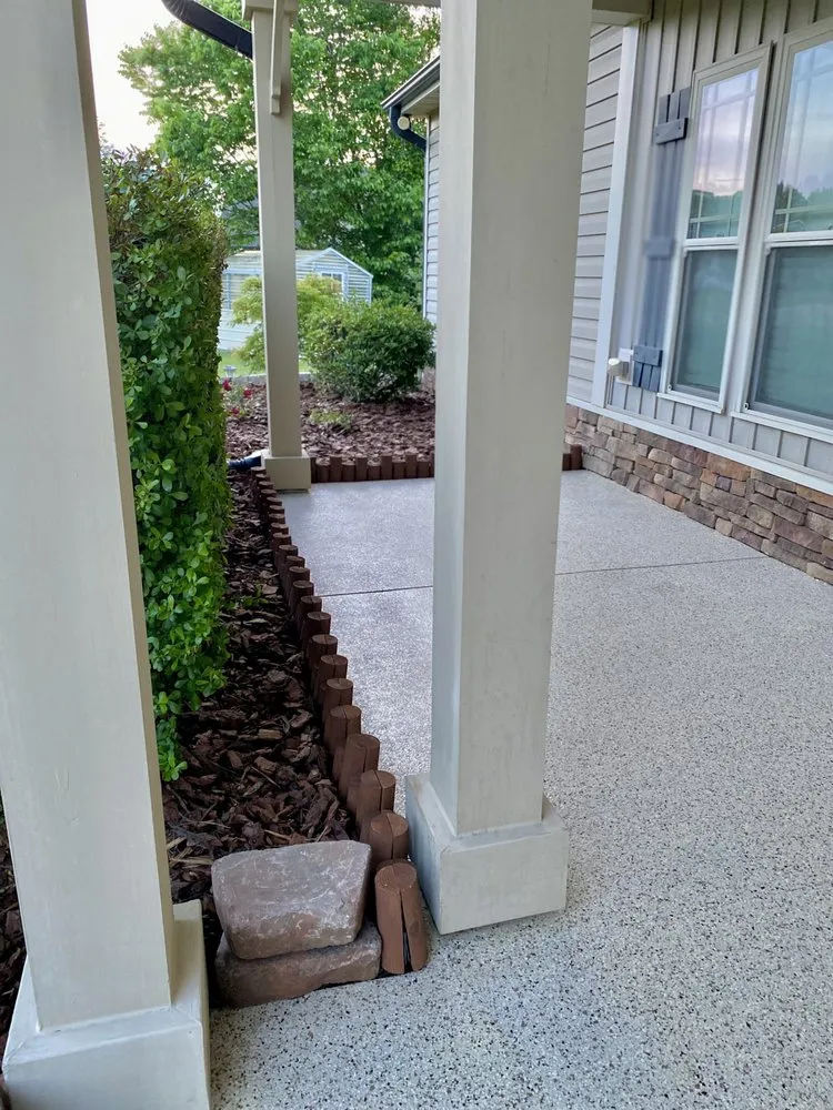 Professional outdoor landscaping for homes in Princeton, NC by Willoughby Brothers Landscaping