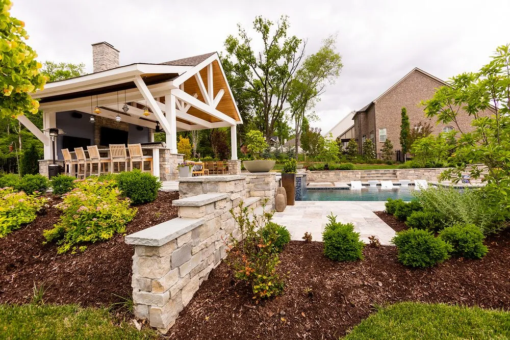 Trusted residential landscaping with custom design across Brentwood, TN - Willow Branch Landscapes