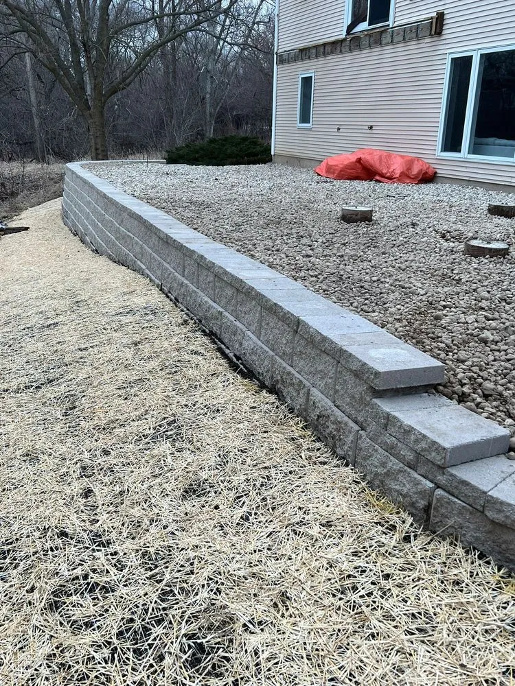 Custom residential landscaping for year-round maintenance in Harvard, IL by Willow Creek Landscape