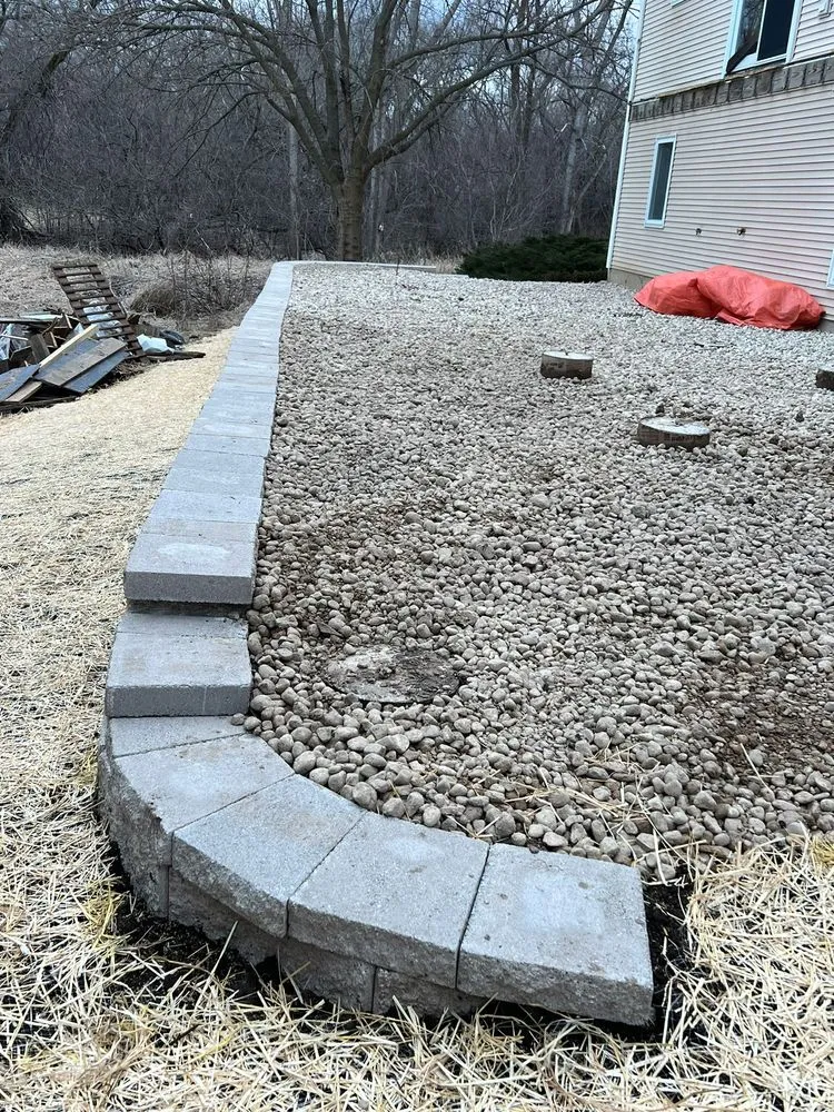 Affordable landscape installation with custom design across Harvard, IL - Willow Creek Landscape