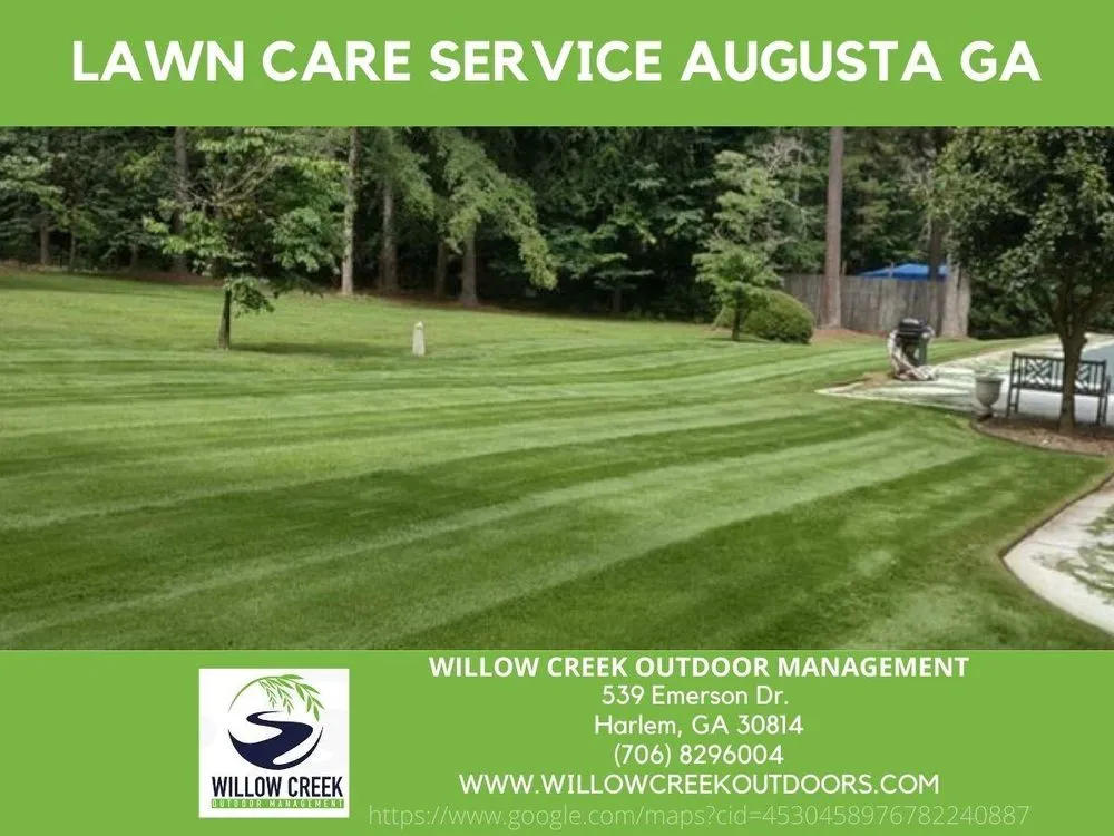 Reliable lawn care service for beautiful yards across Harlem, GA - Willow Creek Outdoor Management
