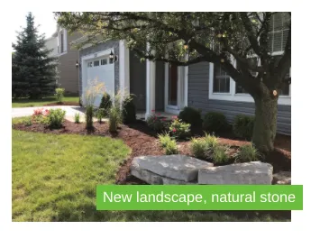 Professional residential landscaping in Naperville, IL by Willow Glen Lawn & Landscape