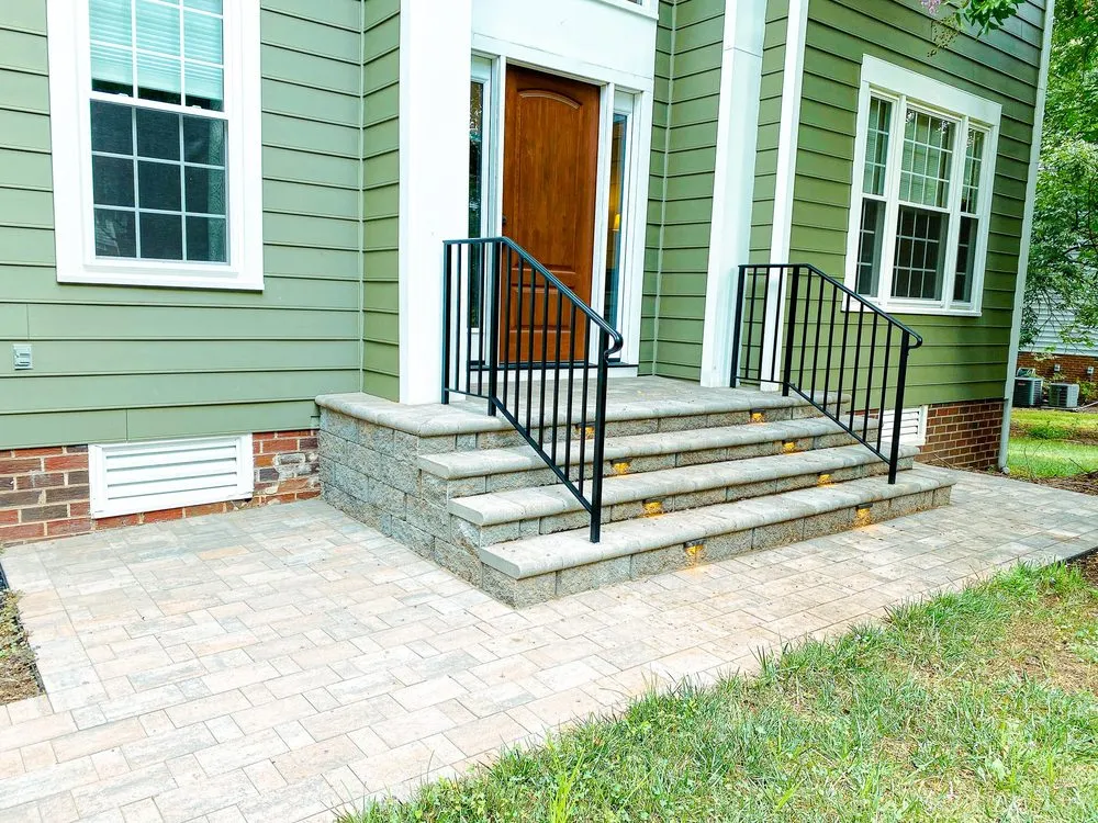 Local landscape installation with custom design across Bon Air, VA - Willow Landscaping