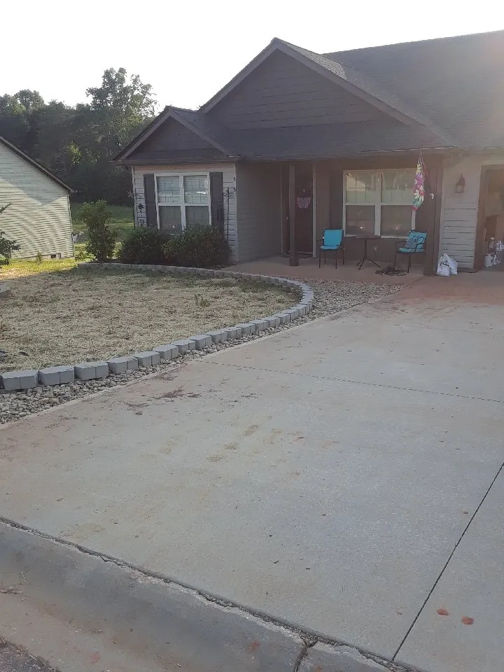 Expert landscape design with custom design in Taylors, SC by Willow Valley landscaping and pressure wash