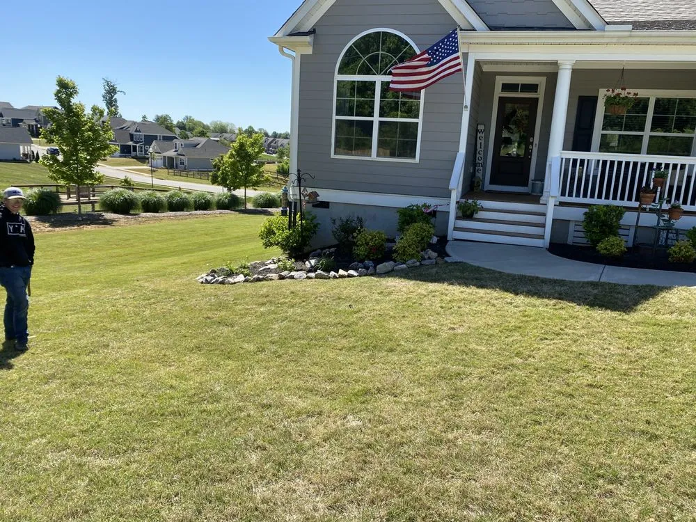 Professional outdoor landscaping in Taylors, SC - Willow Valley landscaping and pressure wash