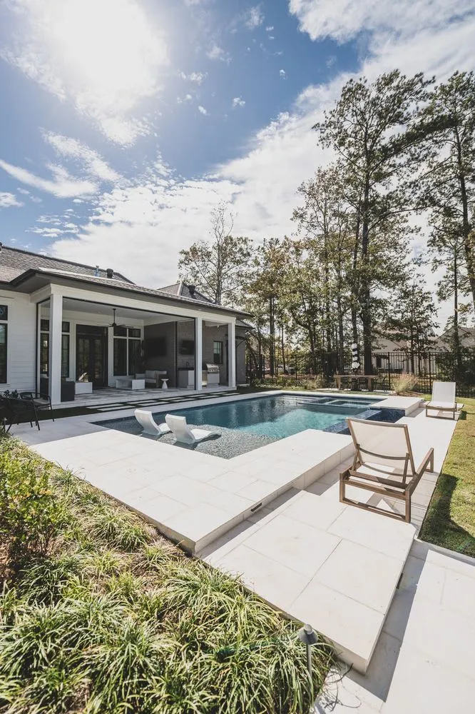 Local landscape installation for homes in Mandeville, LA by WillowGrove Landscape