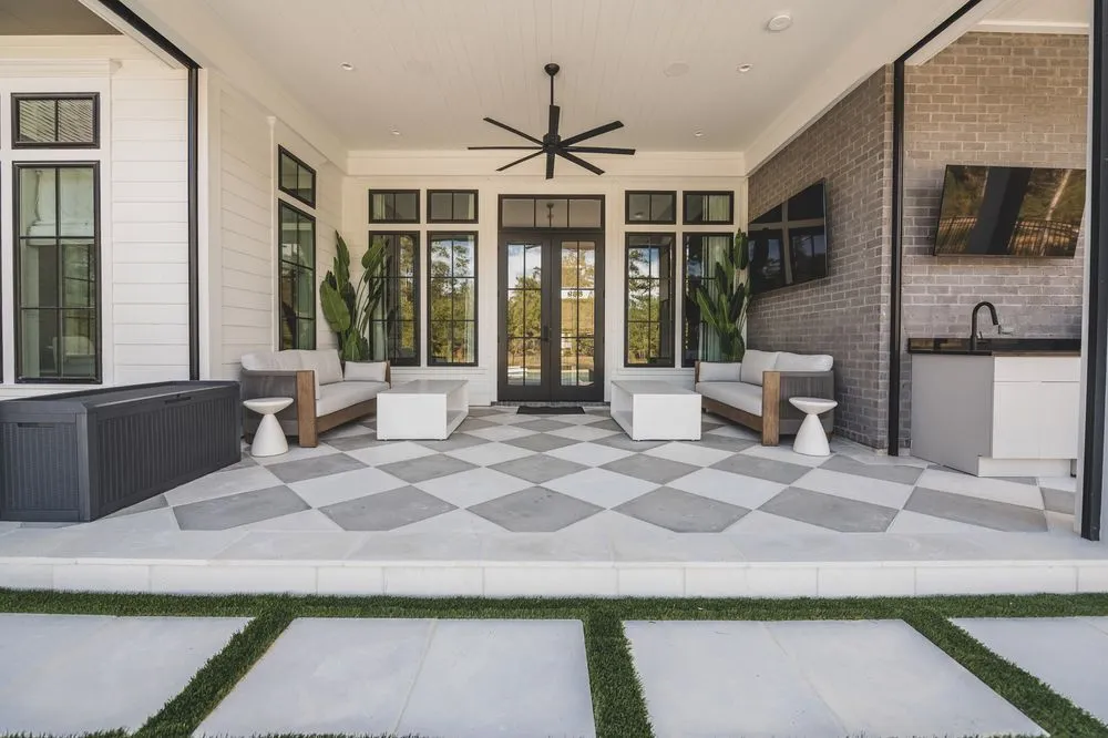 Custom landscaping services with custom design across Mandeville, LA - WillowGrove Landscape