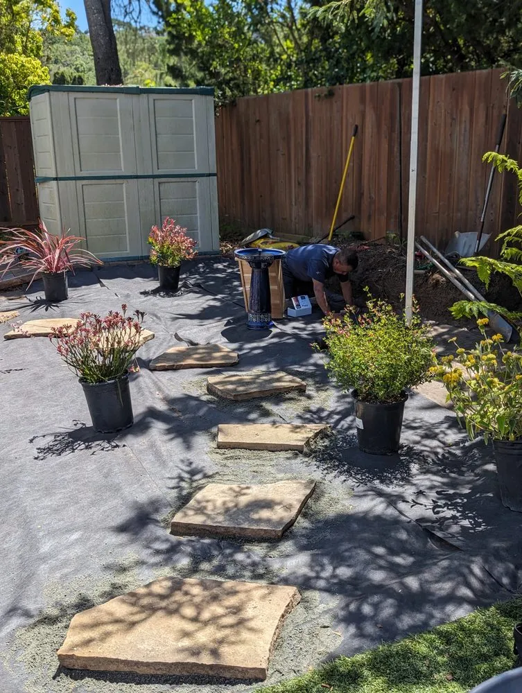 Affordable landscape design for homes in Novato, CA by Will's Landscaping