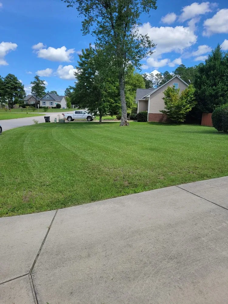 Trusted landscape installation with custom design in Fayetteville, NC by Wills Lawn Care