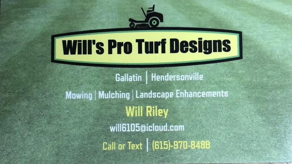 Expert yard maintenance with custom design in Hendersonville, TN by Wills Pro Turf Designs