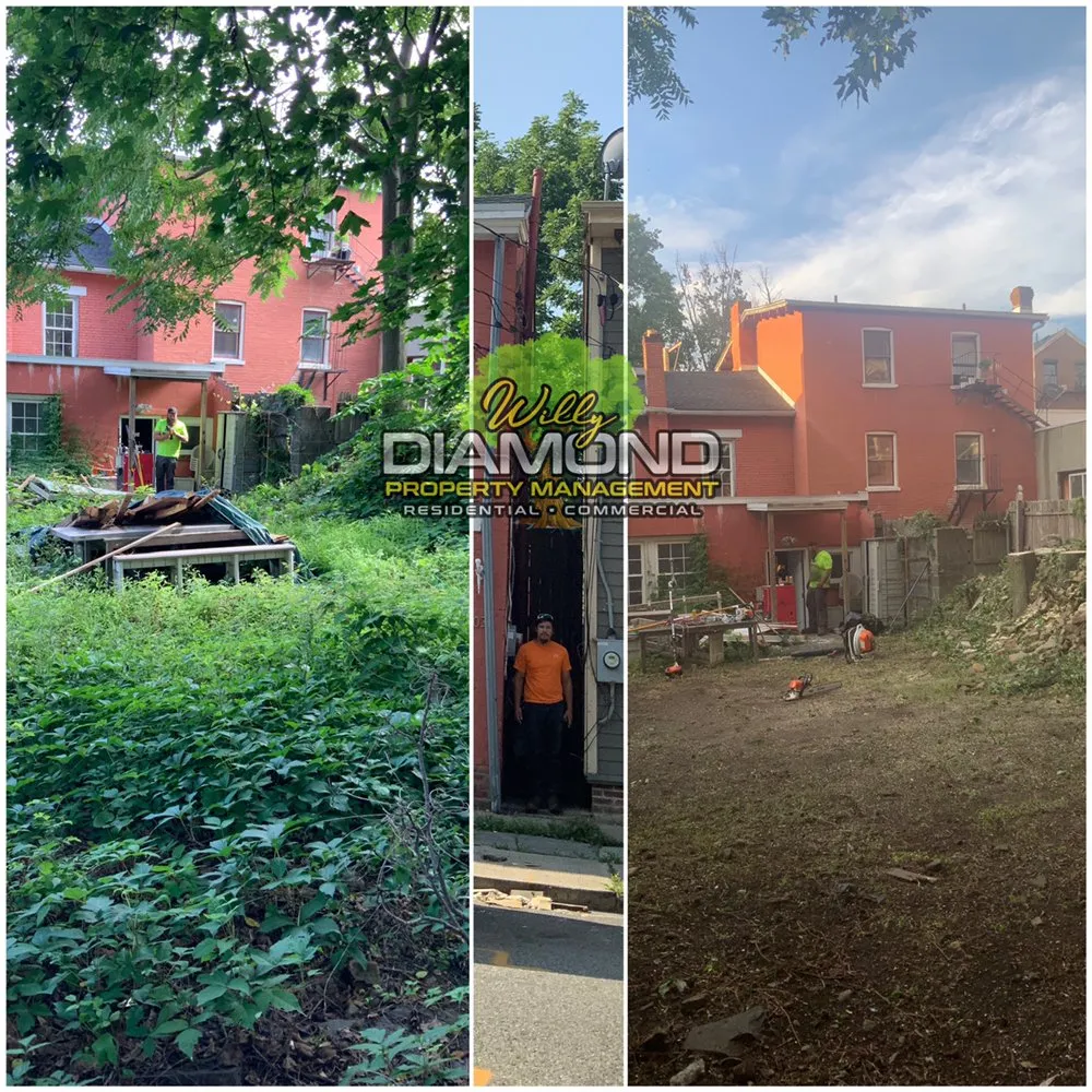 Affordable residential landscaping with custom design in Newburgh, NY by Willy Diamond Property Management