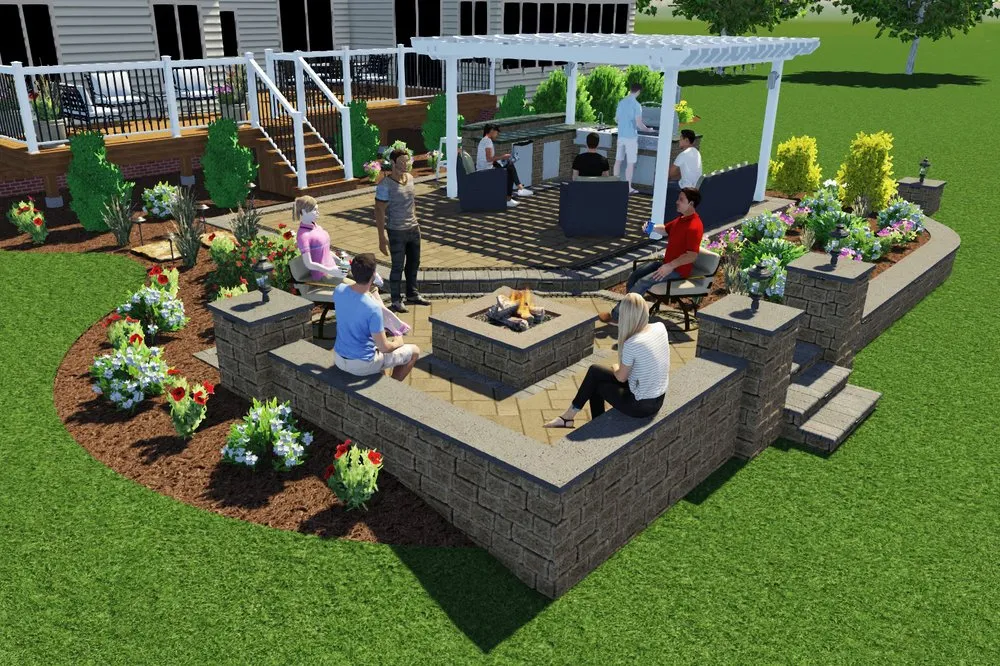 Reliable lawn mowing service in Rocky Point, NC by Wilmington's Hardscape & Design