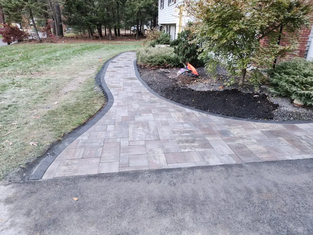 Reliable residential landscaping with custom design across Hanson, MA - Wilson Bobcat & Masonry