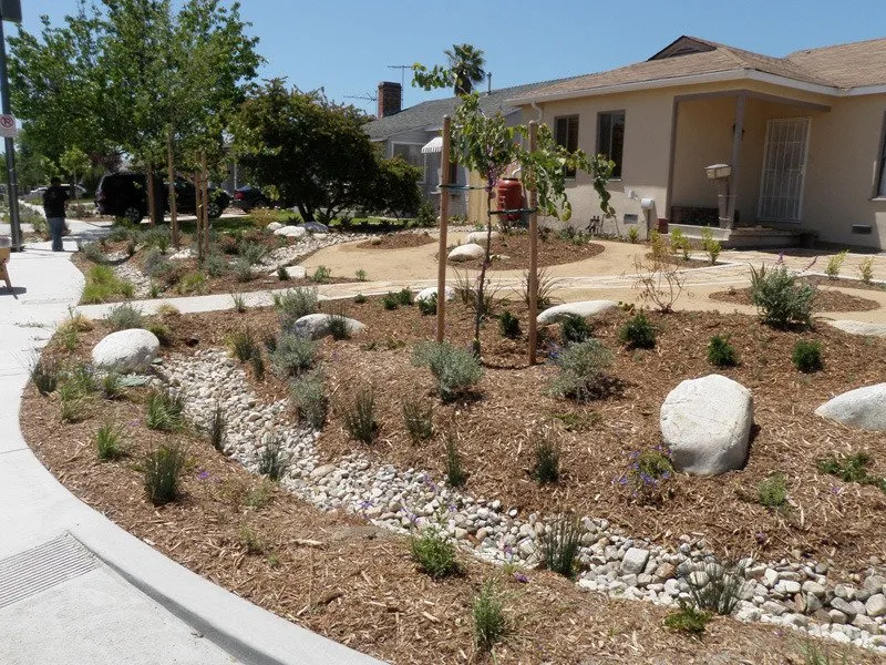 Custom garden landscaping in Santa Barbara, CA by Wilson Environmental Contracting