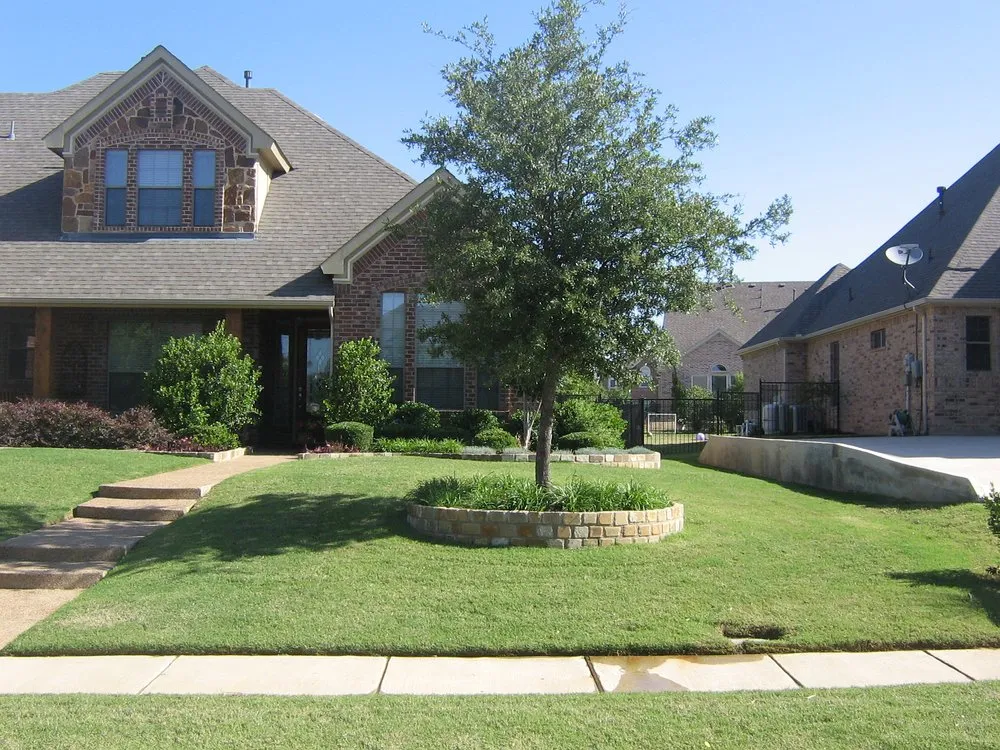 Affordable lawn mowing service in Lewisville, TX by Wilson Landscape Design