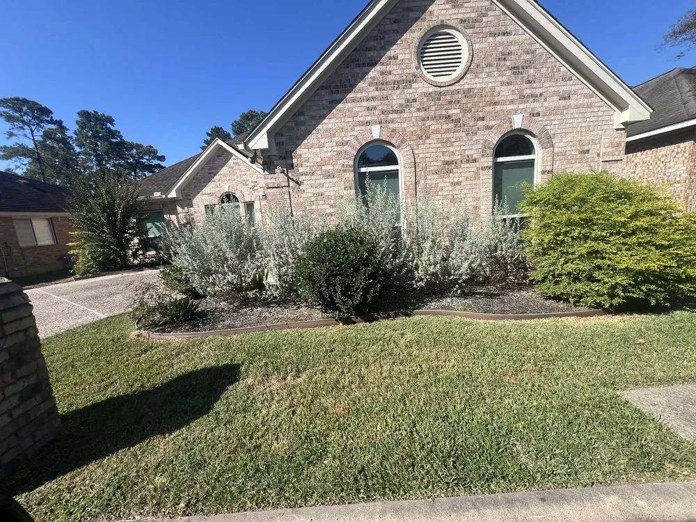 Local garden landscaping in Conroe, TX by Wilson Landscaping